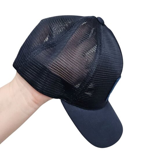 Cascade Lakes Brewing‎ Co. Trucker Hat Navy Blue Snapback Mesh Cap Adjustable - Picture 3 of 7